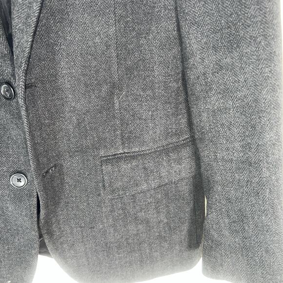 Gap Charcoal Size Small Sport Jacket Cotton/poly - Picture 4 of 9